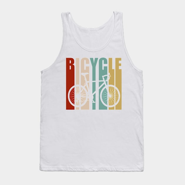 Retro bicycle Tank Top by JJtravel